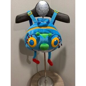 PlushBounce Miss Spider's Sunny Patch Friends Backpack Plush Stuffed Blue Bug